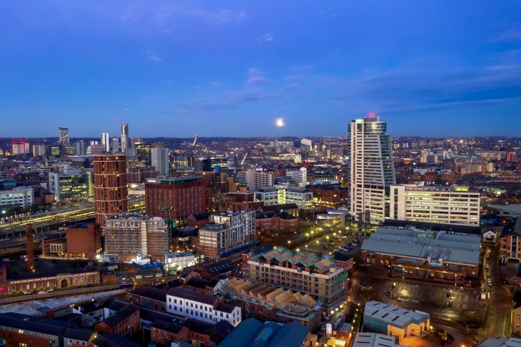 Bridgewater Place and Leeds City Centre. Yorkshire Northern England United Kingdom.