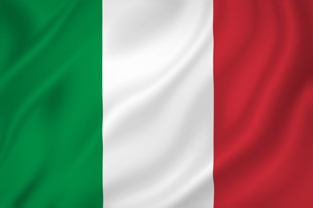 The Italian Flag.